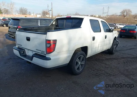 2012 Honda Ridgeline Sport из США, поврежденный, VIN 5FPYK1F72CB002336
